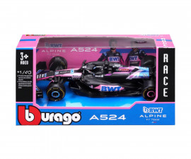 Bburago 18/38119 - 1/43 F1 Alpine A524 (2024)