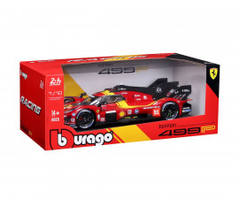 Bburago 18/16307 - 1:18 Ferrari Racing 499P (LeMans 2025) Red