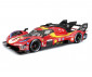 Bburago 18/16307 - 1:18 Ferrari Racing 499P (LeMans 2025) Red thumb 2