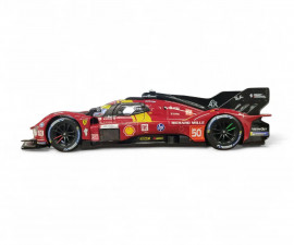 Bburago 18/26316 - 1:24 Race Ferrari 499P (LeMans 2025) Red #50