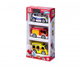 Bburago Junior 16/89113 - Emergency Force (3-Pack)