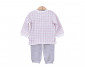 Бебешка пижама от 2 части Kitikate, момиче, розов меланж, 3-18 м. thumb 2