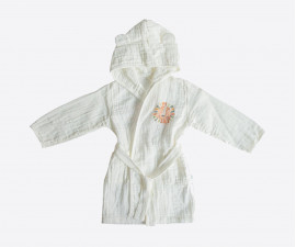 Kitikate S60636 - Organic Lion Muslin Blanket