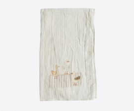 Kitikate S60589 - Organic Lil Duck Muslin Blanket, 80х90 cm