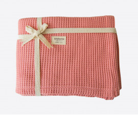 Kitikate S32389 - Organic Waffle Blanket, 80х90 cm