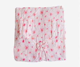 Kitikate S60320 - Organic Flowers Stroller Cover, 80х95 cm