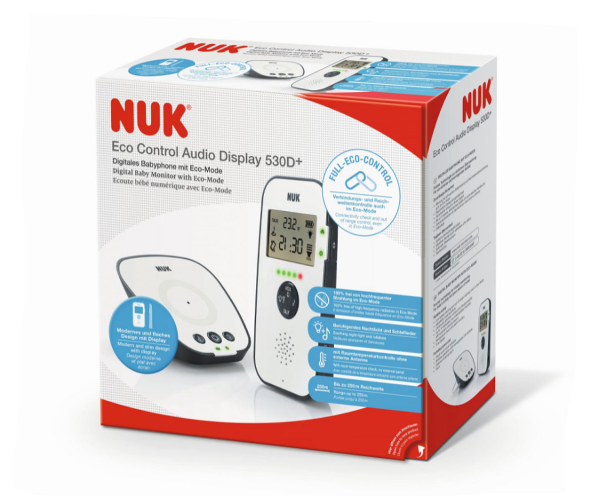 Бебефон Nuk Eco Control Audio Display 530D+ 10256440