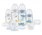 Подаръчен комплект за новородено биберон, шише, залъгалка и четка за почистване Nuk First Choice Perfect Start Temperature Control, 10 части, момче 10225269 thumb 2