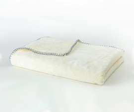 Pielsa 11047 - Cotton Plain Blanket 80x110, grey
