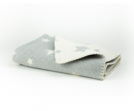 Pielsa 11921 - Cotton Jacquard Blanket 11921 110*140 C/93, grey