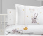 Луксозен спален комплект за бебета и деца Kanz Ранфорс, щампа, Bunnydream KNZ-001-152.01.0240-Bunnydream thumb 4