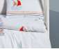 Луксозен спален комплект от 3 части за бебета и деца Kanz Park Bed, Sailboats KNZ-002-152.01.0264-Sailboats thumb 3