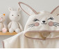 Бродирано пончо с качулка от хавлиена материя Kanz, Bunny крем KNZ-038-153.01.0221-Bunny крем thumb 3