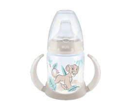 Бебешко пластмасово шише за сок и вода Nuk Termo Control First Choice, Lion King, РР, 150 мл, със силиконов накрайник, 6-18м 10215364