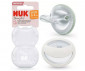 Ортодонтска силиконова залъгалка Nuk Mommy Feel, 2 броя, със стерилизираща кутийка, 0-9м, зелена/бяла 10175310 thumb 2