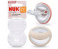 Ортодонтска силиконова залъгалка Nuk Mommy Feel, 2 броя, със стерилизираща кутийка, 0-9м, розова/бежова 10175312 thumb 2