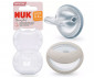 Ортодонтска силиконова залъгалка Nuk Mommy Feel, 2 броя, със стерилизираща кутийка, 0-9м, синя/сива 10175313 thumb 2