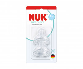 Антиколик биберон за хранене от силикон Nuk First Choice, 2 броя, размер S, 0м+ 10124036