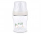 Бебешко пластмасово шише за хранене Nuk Termo Control Perfect Match, 150 мл, силиконов биберон размер S, 0м+, Овца, зелено 10215406 thumb 2