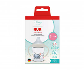 Бебешко пластмасово шише със силиконов накрайник за сок Nuk Perfect Match, 150 мл, 6м+, Disney, Йори 10215392