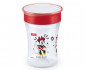 Детска неразливаща се пластмасова чаша Nuk Magic Cup, 230 мл, 8м+, Minnie Mouse, червена 10255705 thumb 2