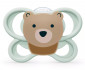 Ортодонтска силиконова залъгалка Nuk Perfect Match Air, 1 брой, с кутийка, 0-6м, Мече 10175346 thumb 2