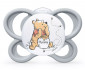 Ортодонтска силиконова залъгалка Nuk Perfect Match Air, 1 брой, с кутийка, 0-6м, Мечо Пух, сив 10175362 thumb 2