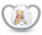 Ортодонтски силиконови залъгалки Nuk Perfect Match Air, 2 броя, с кутийка, 6-18м, Мечо Пух 10176351 thumb 2