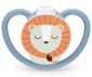 Ортодонтски силиконови залъгалки Nuk Perfect Match Air, 2 броя, с кутийка, 0-6м, Лъв 10175351 thumb 2