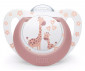 Ортодонтски силиконови залъгалки Nuk First Choice, 2 броя,с кутийка, 0-6м, Пингвин/Жираф, момиче 10175379 thumb 2