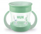 Неразливаща се чаша за пиене на вода Nuk First Choice mini Magic Cup, 160 мл, 6м, Пингвин, зелен 10255722 thumb 2