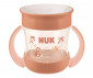 Неразливаща се чаша за пиене на вода Nuk First Choice mini Magic Cup, 160 мл, 6м, Маймуна, оранжева 10255723 thumb 2