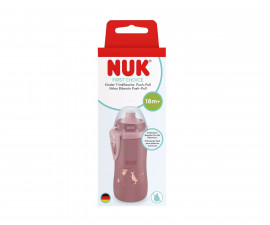 Неразливащо шише за вода с клапа Nuk First Choice, 300 мл, 18м, Коала розова 10255855