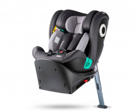 Столче за кола за новородено бебе с тегло до 36кг. с въртяща се функция BigToes Rise I-Size 360°, 40-150 см, сив бор RAIS13