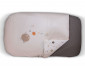 Чаршаф за бебешки матрак за сгъваемо легло BigToes Flex, сиви MINI03 thumb 5