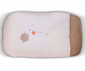 Чаршаф за бебешки матрак за сгъваемо легло BigToes Flex, бежови MINI04 thumb 9