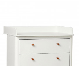 Подложка за повиване на бебе за скрин Leander Classic, White 650100-03