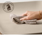 Детска мека водоустойчива подложка за повиване Leander Matty, Cappuccino 510010-77 thumb 8