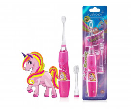 BrushBaby BRB188 - Unicorn KidzSonic Kids Electric Toothbrush
