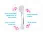 BrushBaby BRB052 - Replacement Baby Sonic Electric Toothbrush Heads 0-18 mths (2 Pack) thumb 3