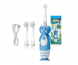 BrushBaby BRB238 - WildOnes™ Elephant Kids Electric Rechargeable Toothbrush
