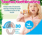 BrushBaby BRB233 - WildOnes™ Tiger Kids Electric Rechargeable Toothbrush thumb 6
