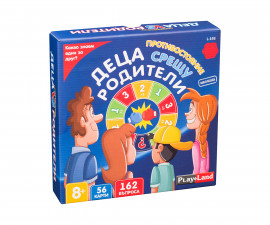 Настолна игра PlayLand L-193 - Противостояние. Деца срещу Родители