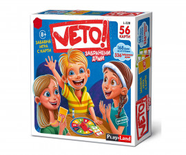 Семейна игра с карти Veto! Забранени думи 8+ L-228