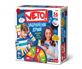 Семейна игра с карти Veto! Забранени думи 12+ L-229