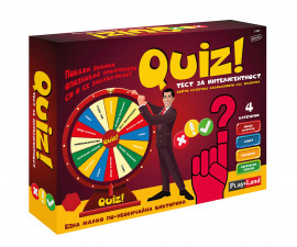 Забавна настолна игра PlayLand - QUIZ: Тест за интелигентност L-247
