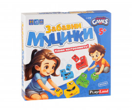 Настолна игра PlayLand L-278 BG - Забавни муцунки