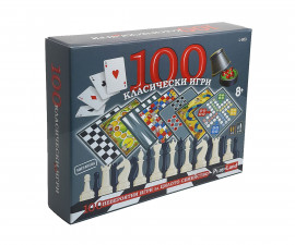 Комплект игри за деца PlayLand - 100 класически игри L-303