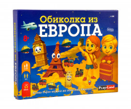 Настолна игра PlayLand - Обиколка из Европа L-308