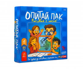 Настолна игра PlayLand - Опитай пак. Рисувай с носле L-311